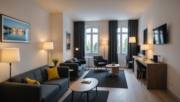 Séjour moderne et pratique à l'appart'hôtel aix-les-bains